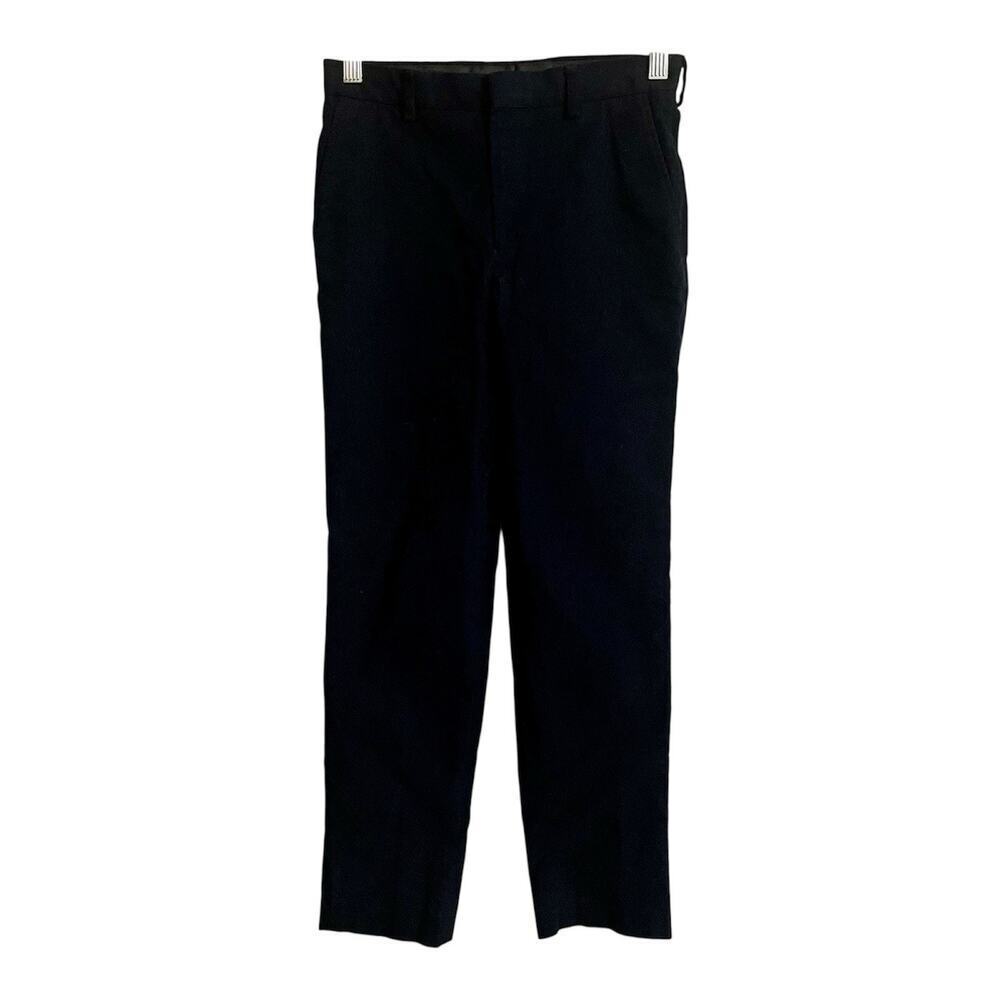 B By Brooks Brothers Pants Boy Size 12 Corduroy Classic Fit Navy Blue Preppy